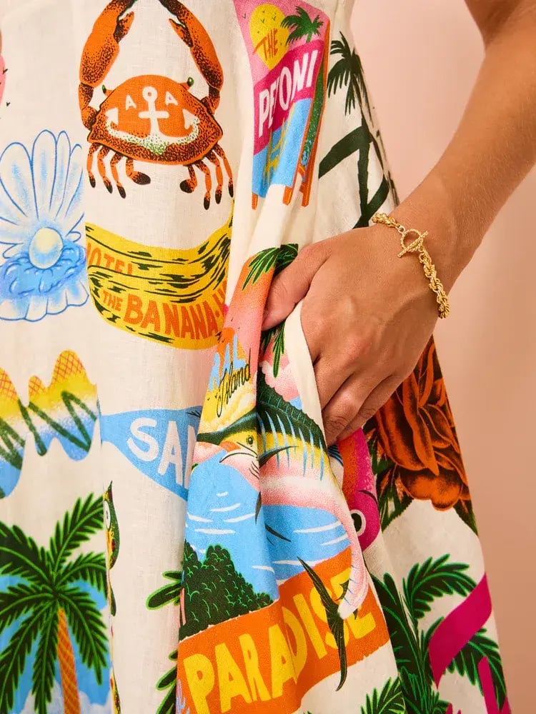 Alemais Paradiso Sundress in Multi Size AU 8 photo 8