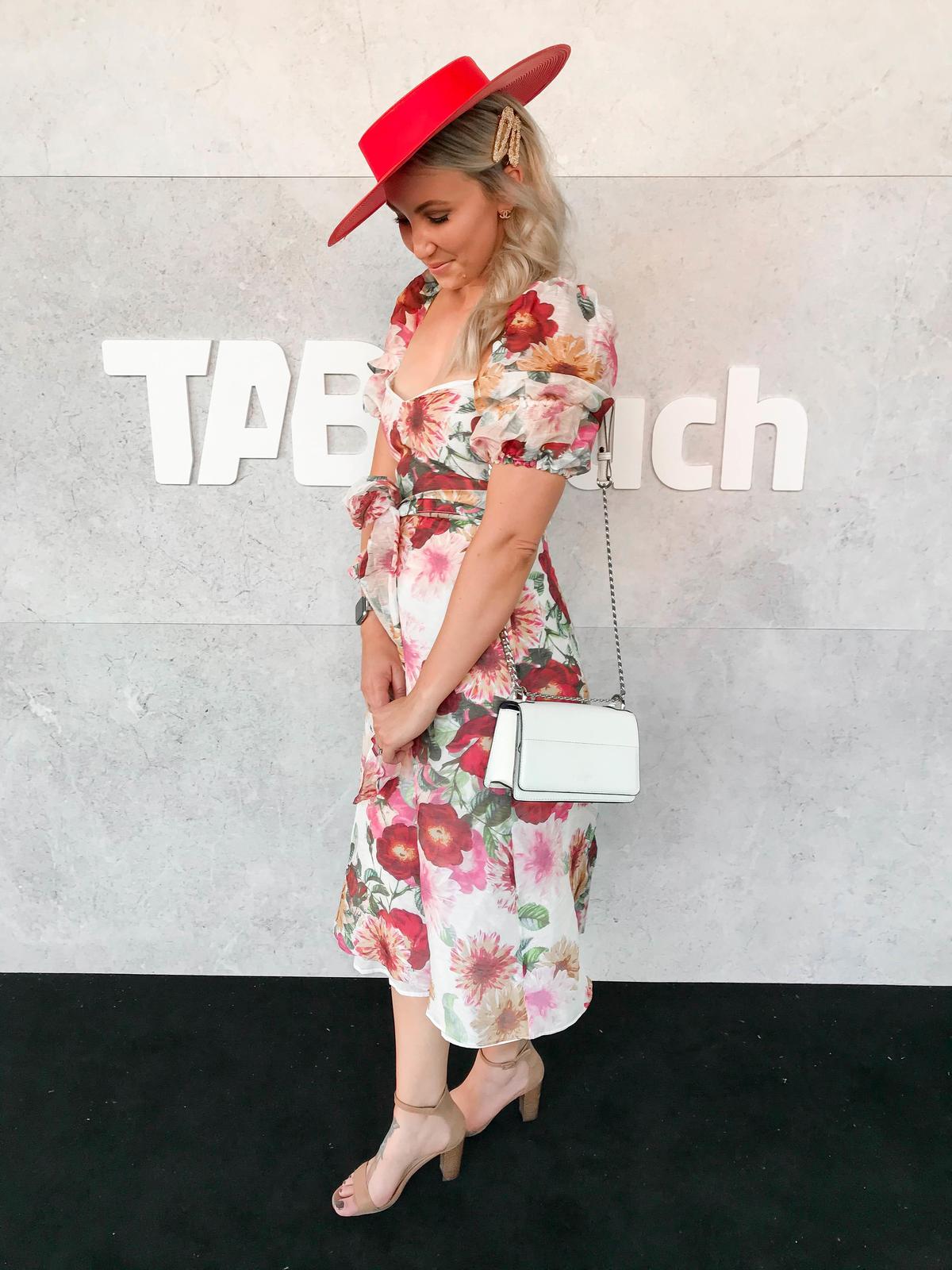 Talulah Garland Midi Dress Size 8 photo 3