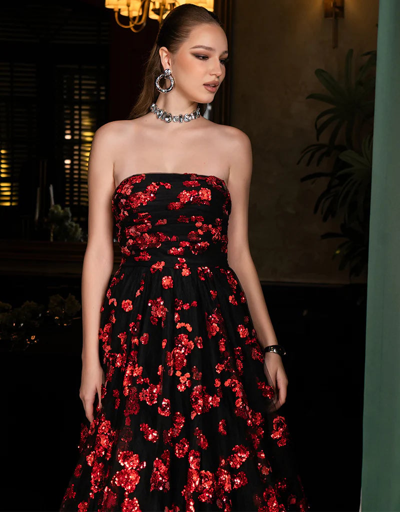 Bariano Anastacia Strapless Ballgown photo 2