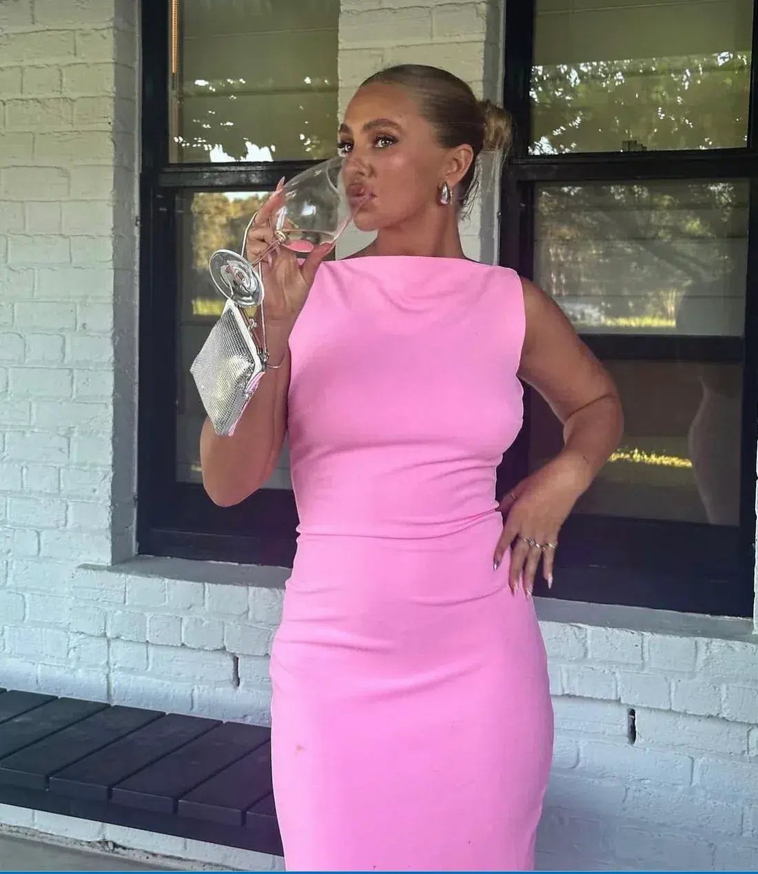 Effie Kats Fairy Floss Verona Gown in Pink Size XS / AU 6 photo 5
