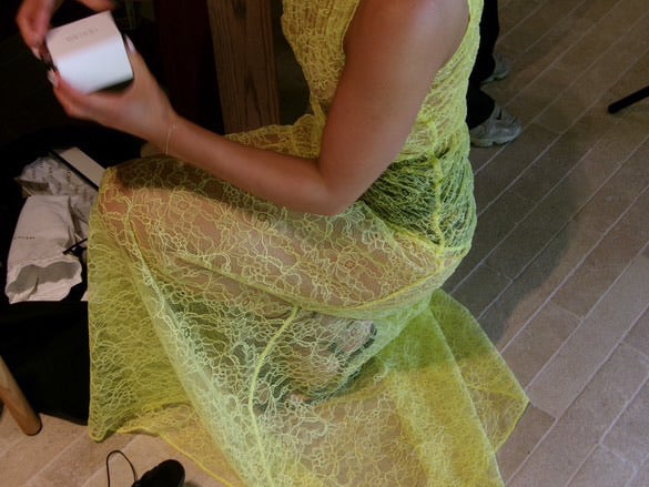 Anna Quan Eliza Dress, Neon Lace photo 4