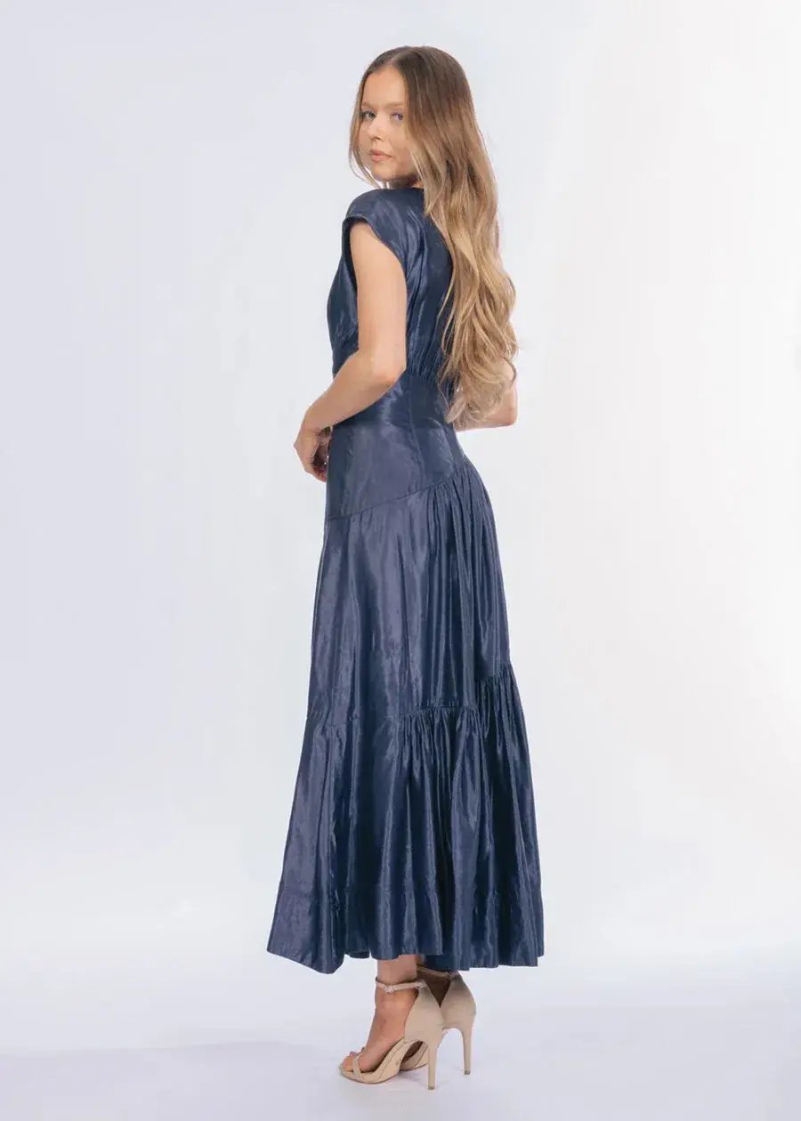 Aje Serendipity Reflection Midi Dress; size 12 photo 3