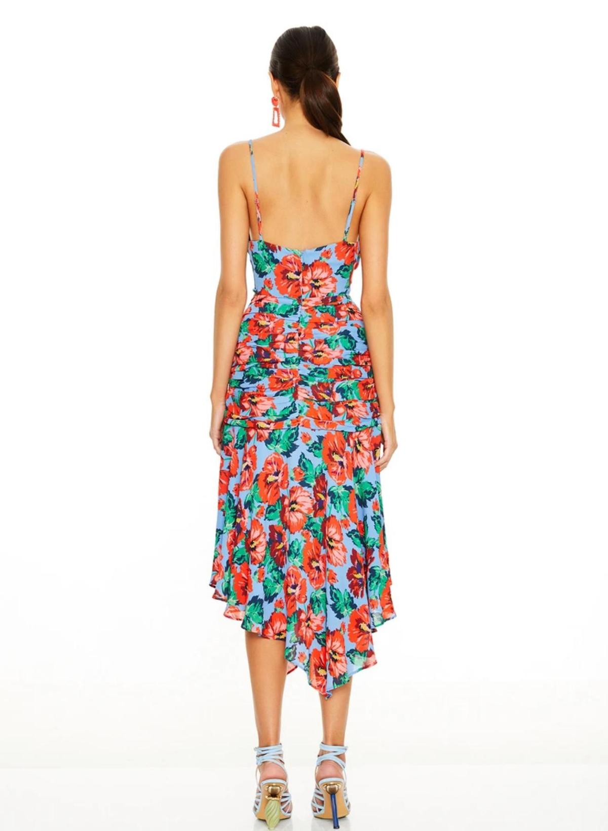 Talulah Luscious MIDI Dress — Red Print photo 2