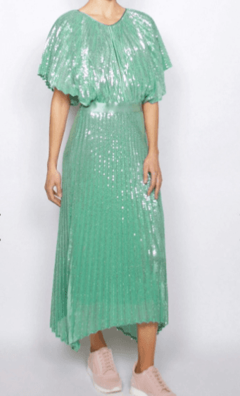 Flannel- Smoke and Mirrors Dress in mint size 6 photo 3