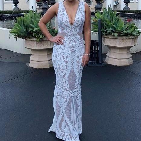 Jadore Floor length Dress size 10 photo 4