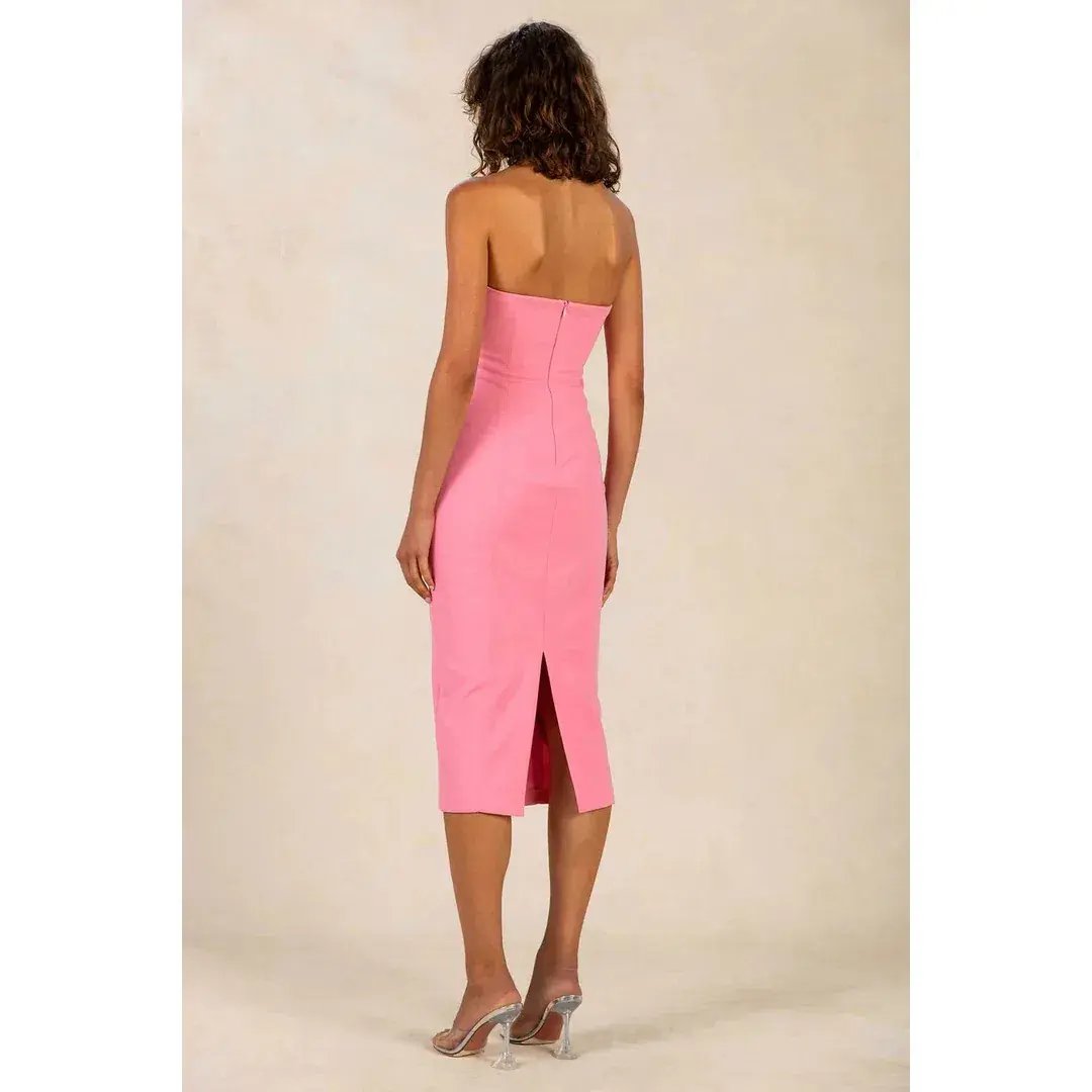 MISHA  Antonella Dress Pink Size 10 photo 2