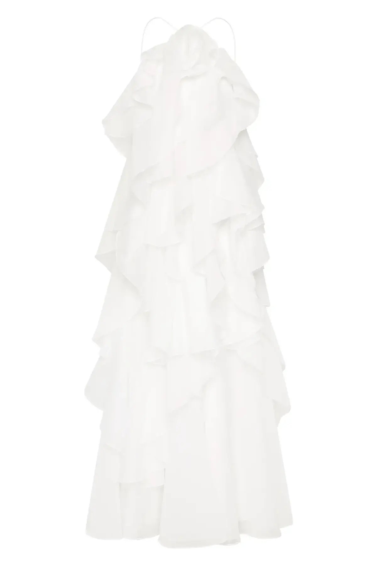 Aje Pandorea Maxi Dress in White photo 7
