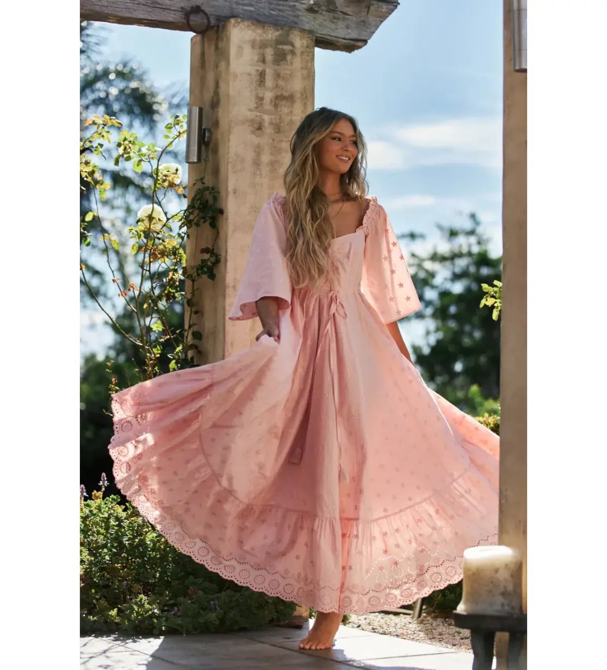 Coven & Co Starlight Gown Pink Size M / AU 12 photo 2
