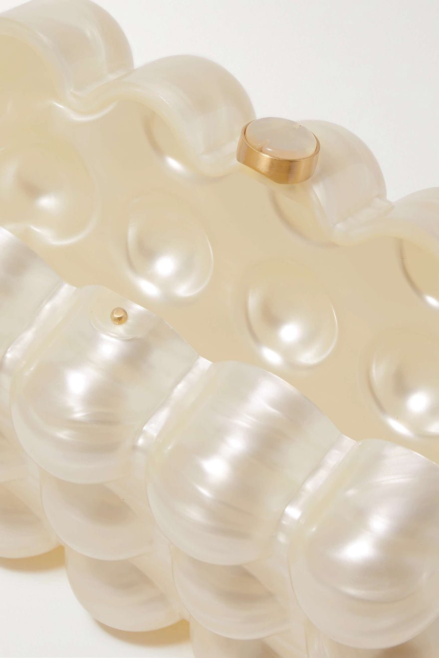Cult Gaia Bubble Clutch | Ivory photo 2