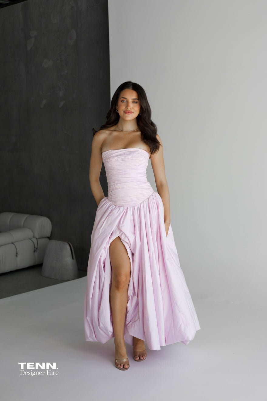 Aje Violette Bubble hem Maxi Dress - Pink photo 4