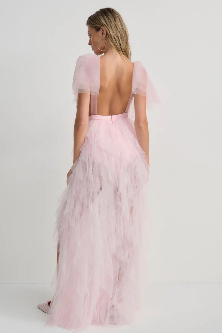 FOR LOVE & LEMONS MAXINE GOWN - PINK photo 3