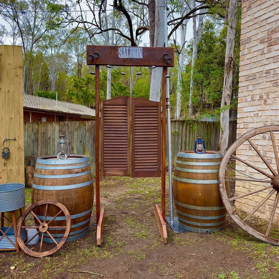 Country backdrop and prop hire photo 2