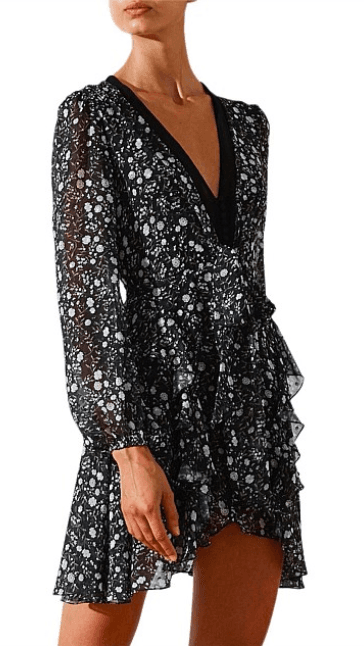 Jarrett Tie Front Mini Dress photo 3