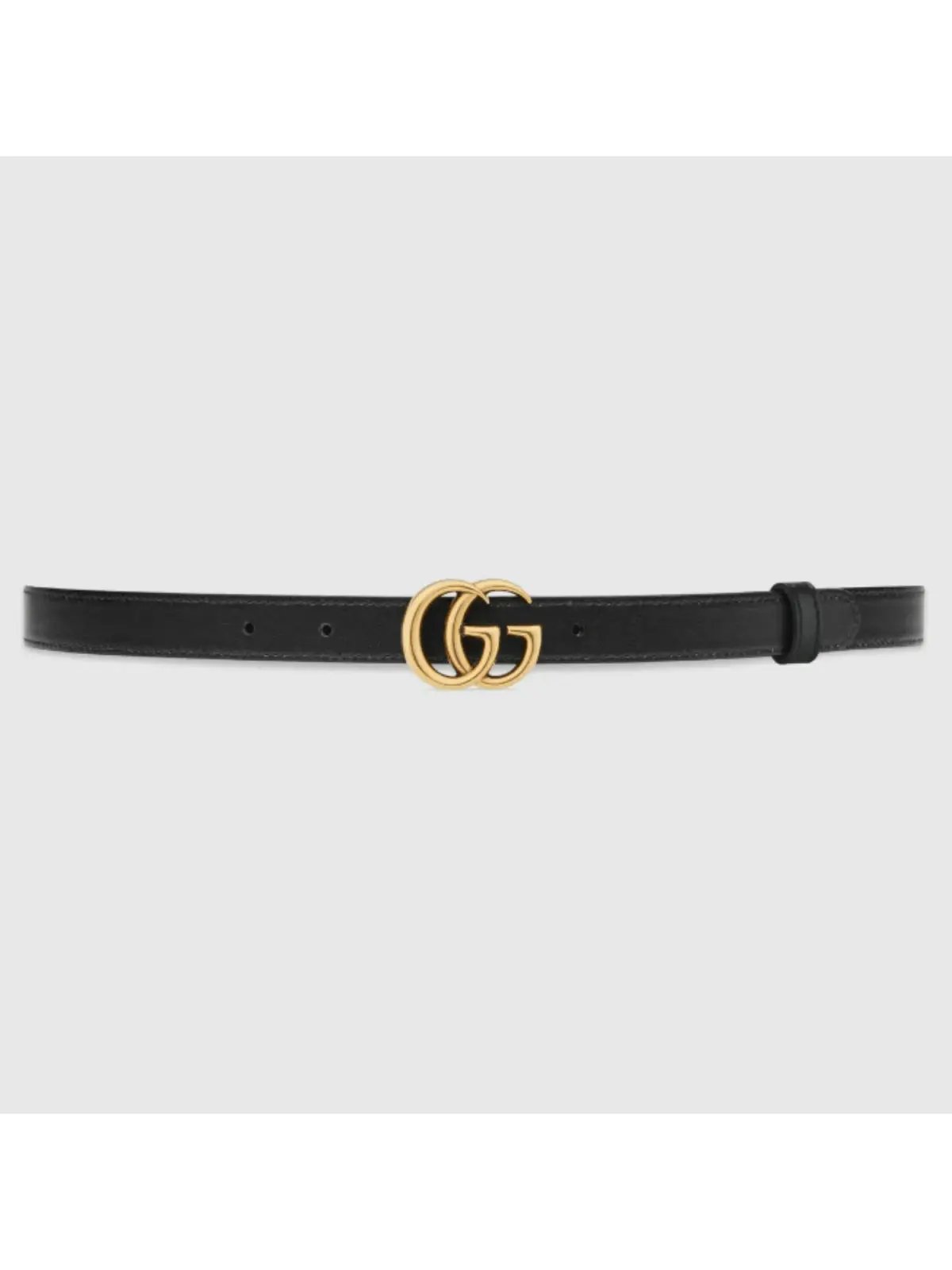 Gucci GG Marmont Reversible Thin Belt Black photo 2