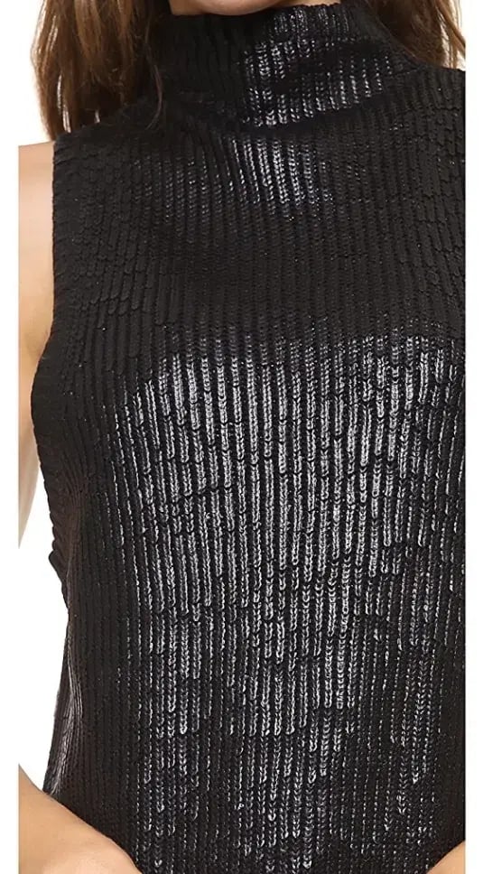 Sass & Bide Wintergate Pop Rocks Maxi Dress Black Size 8 photo 5