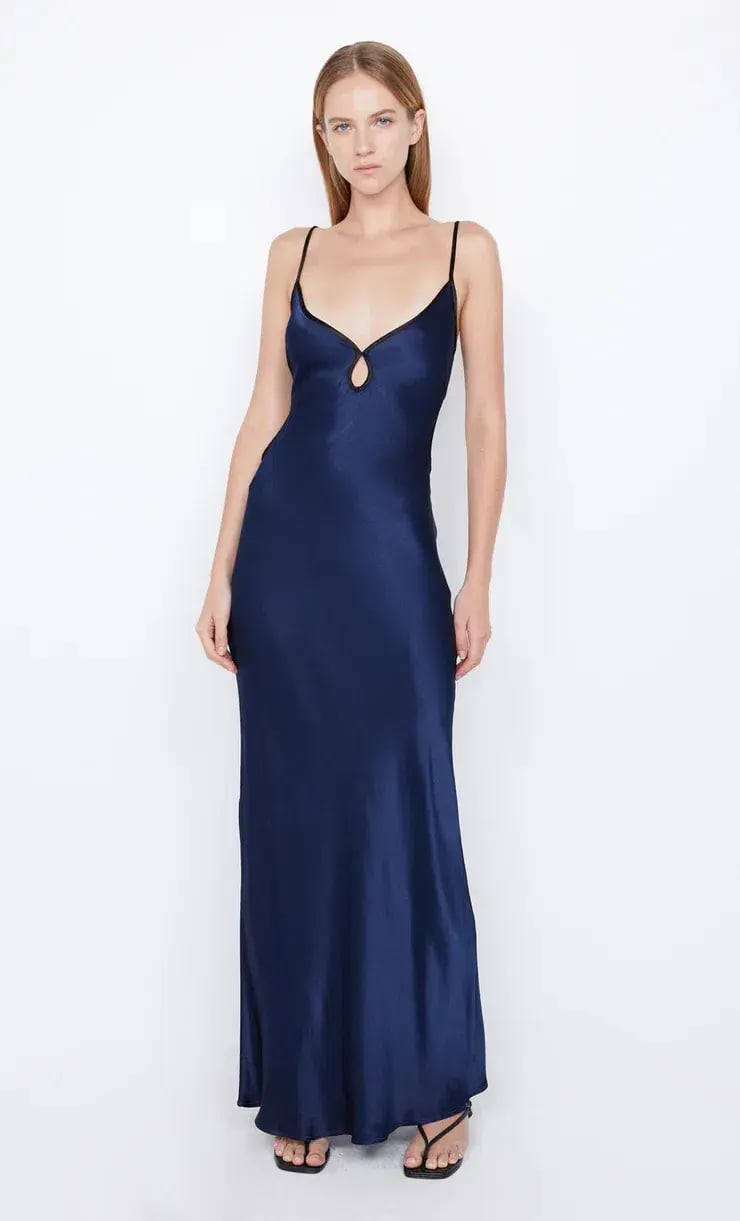 Bec & Bridge Cedar City Maxi Dress Navy Size 10 photo 2