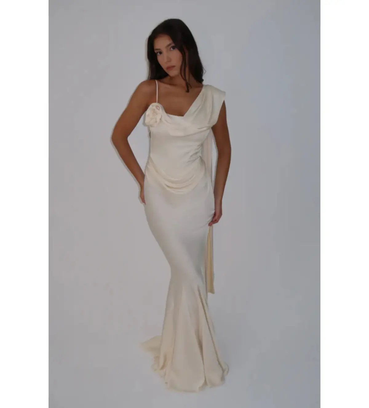 Leau Celine Maxi Dress Ivory Size XS/AU 6 photo 2