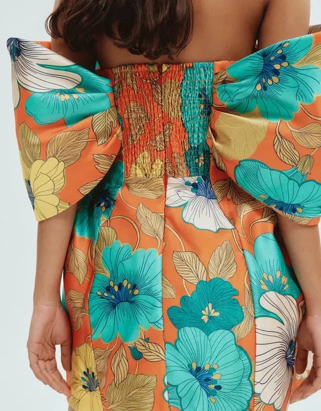 Alemais Piato Sculpt Mini Dress Multi Size 8 photo 3