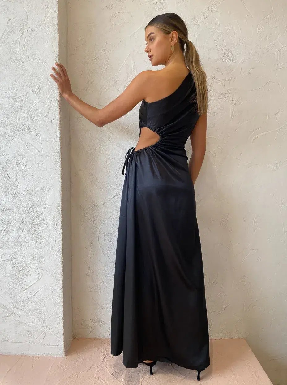 Sonya Moda Nour Maxi Dress Black Size 6 photo 4