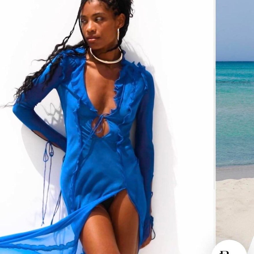 Rat & Boa Faretti Maxi Dress Blue photo 2