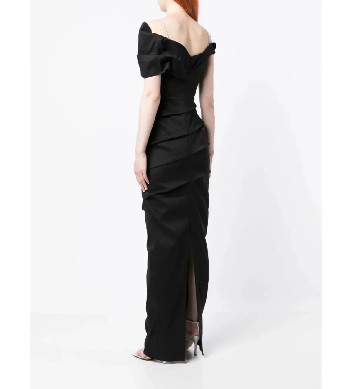 Rachel Gilbert Dahli Dress Black Size 16 photo 2