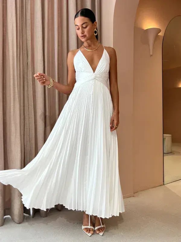Issy Orla Maxi Dress White Size 6 photo 2