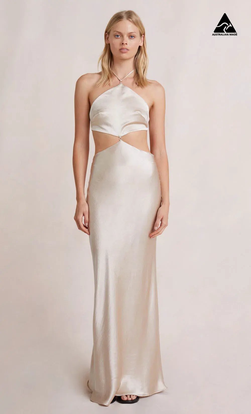 Bec & Bridge Kara Maxi Dress in Sand Size 8 photo 4