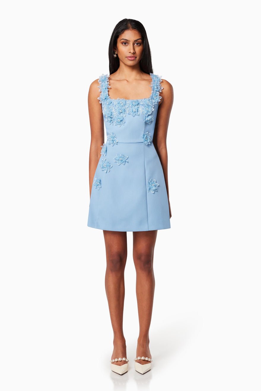 Elliatt Bruges Dress - Cornflower photo 2