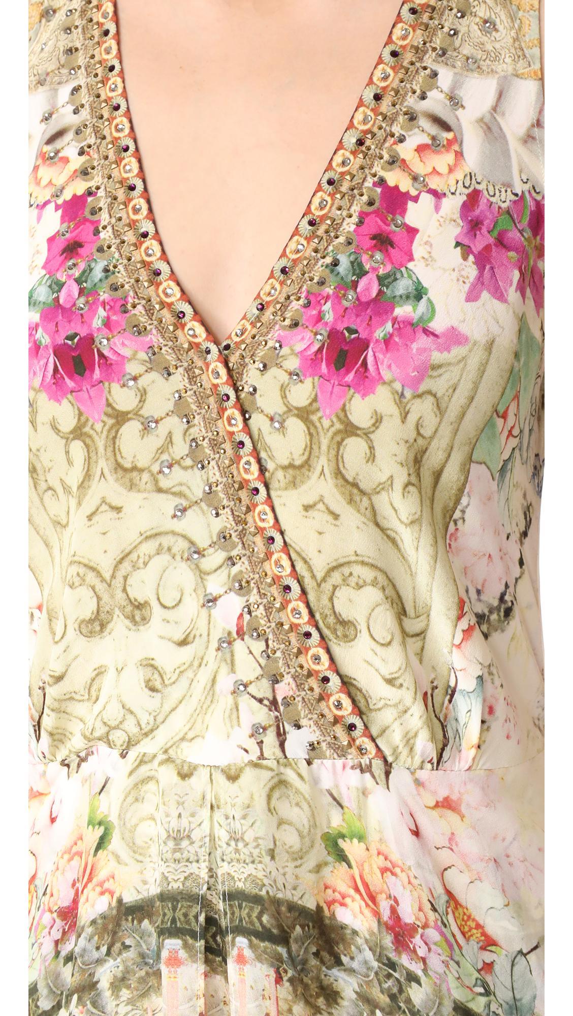 Camilla Girls in the Garden Wrap Romper Size S photo 5