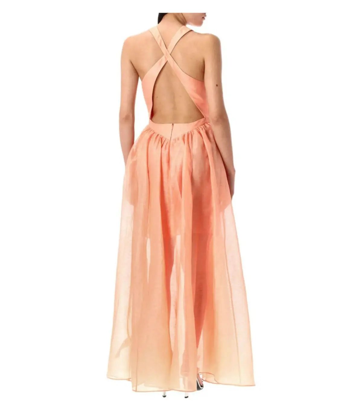 Zimmermann Illuminate Racer Maxi Dress in Guava Size 0 / AU 8 photo 2