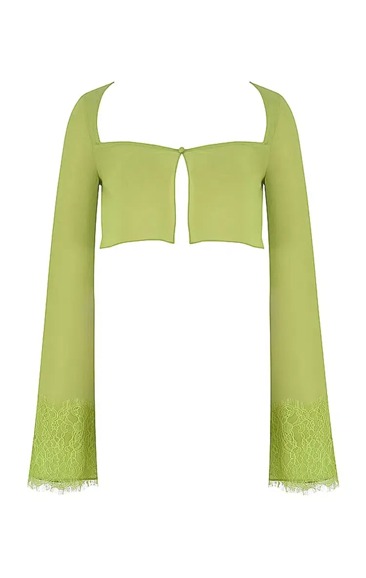 House of CB Tara top and Madeline Skirt Set Green Size S/Au 8 photo 4