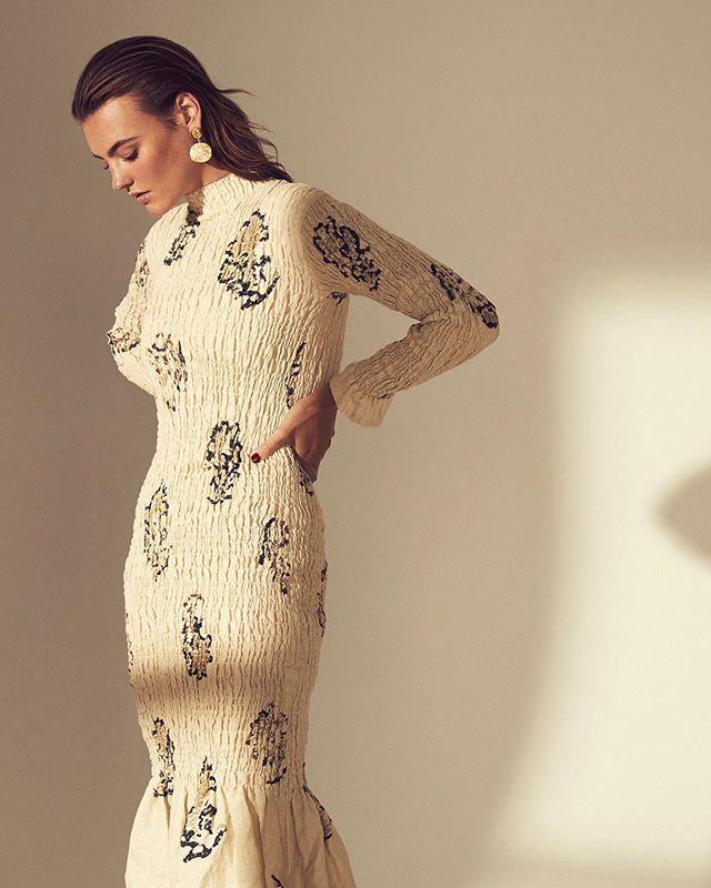 Sir The Label Aster Long Sleeve Midi Dress Print Size AU 6 photo 2