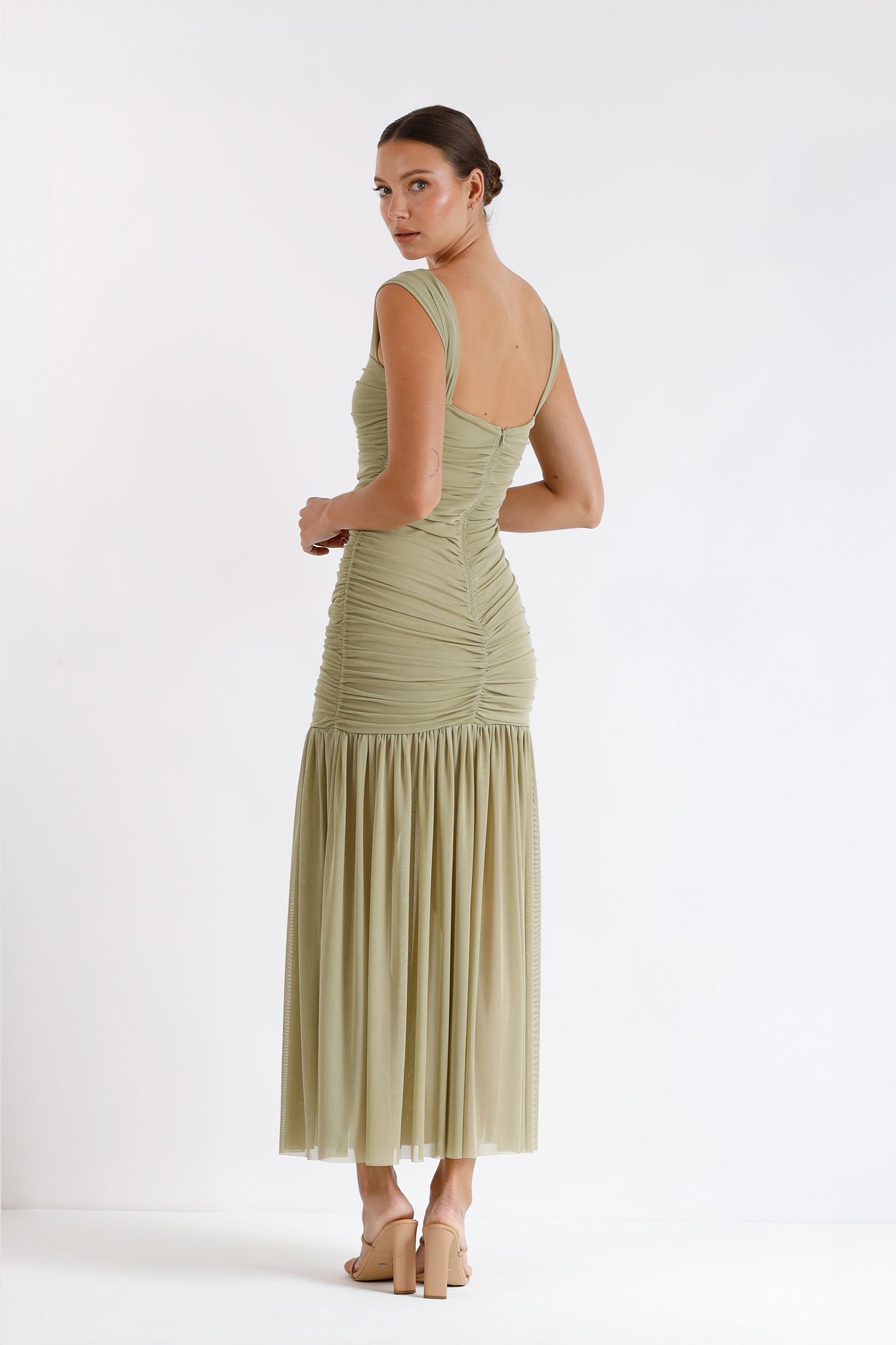 PASDUCHAS NEW HORIZONS HOURGLASS MIDI - KIWI photo 5