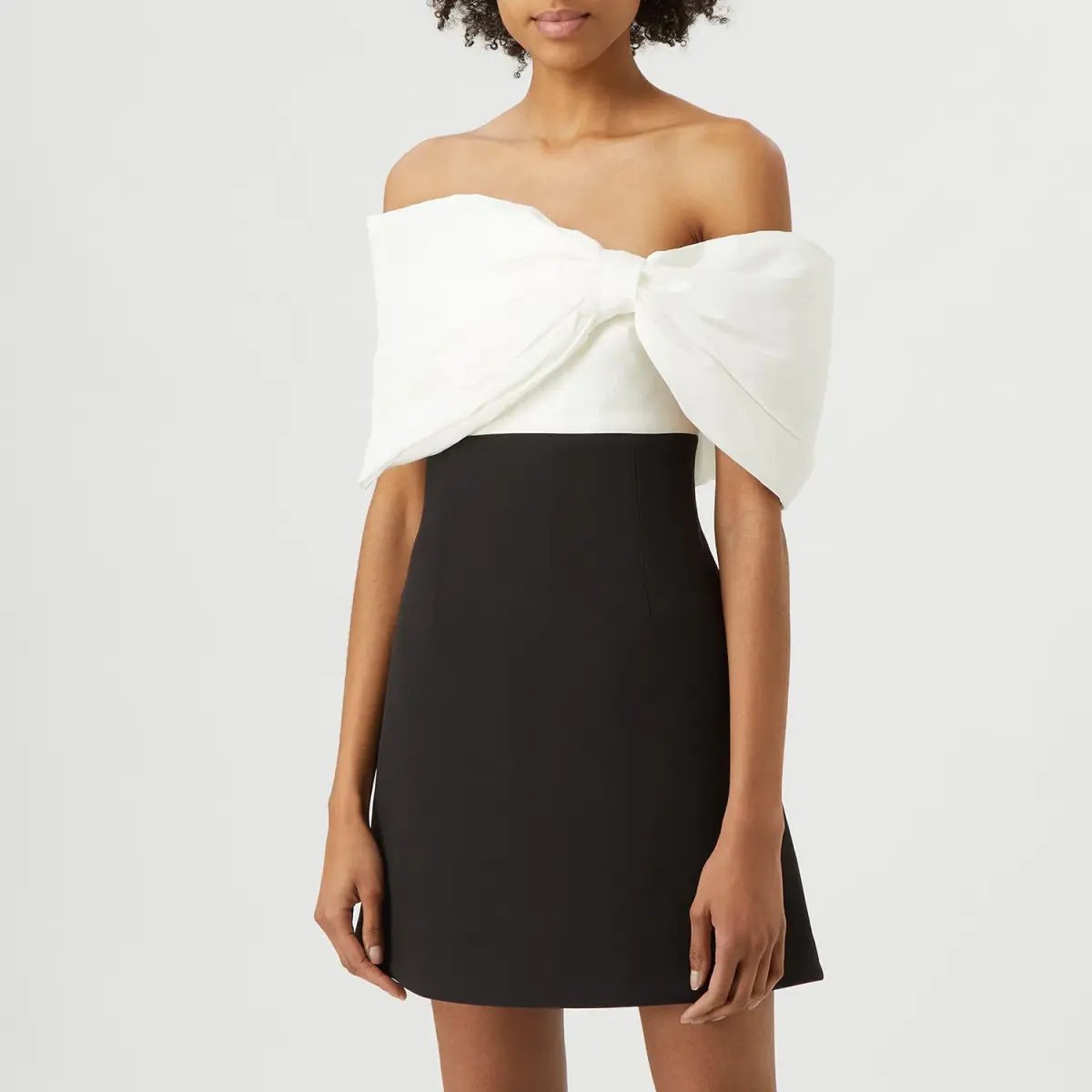 Rachel Gilbert Kace Mini Dress Black/White Size3/AU12 photo 2