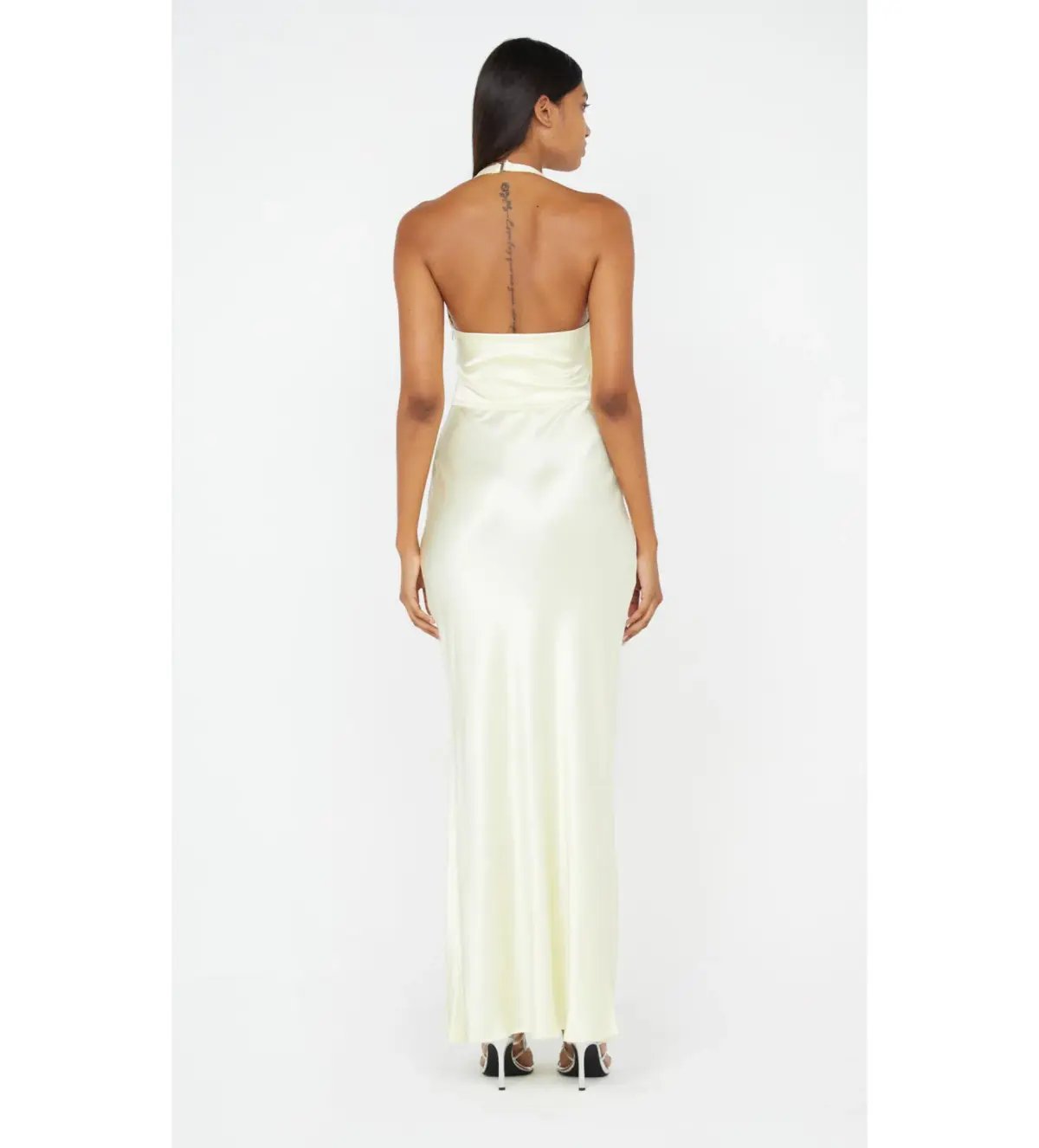 Bec + Bridge Sabia Twist Maxi Dress Ice Yellow Size 14 photo 4