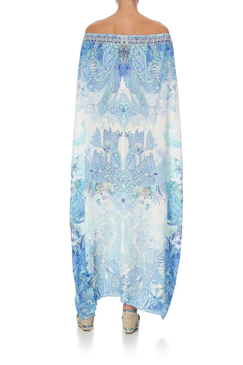 Camilla Cali Dreaming Kaftan Blue Print One Size photo 4