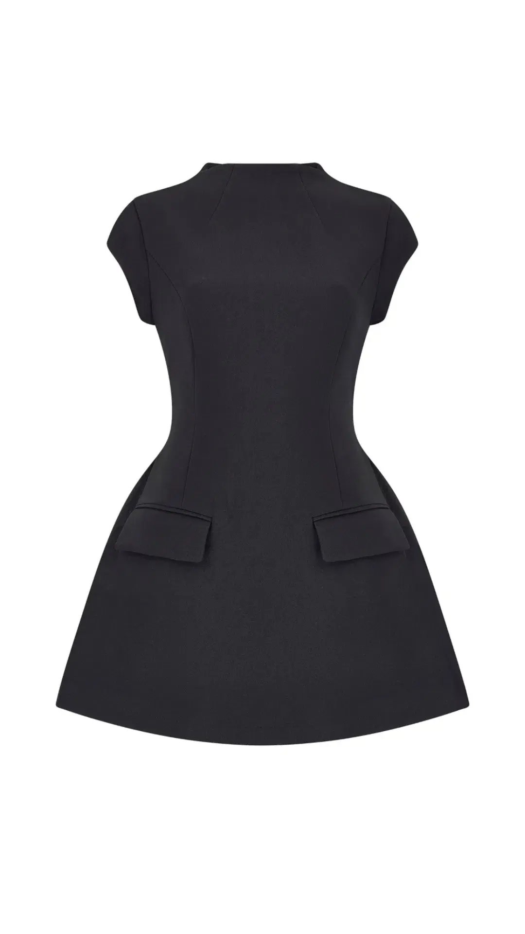Odd Muse The Ultimate Muse Cap Sleeve Mini Dress Black Size S/AU 8 photo 5