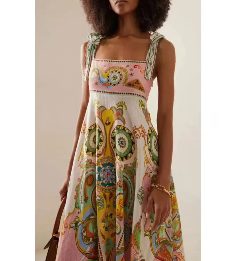 Alemais Pinball Sundress Print Size AU 8 photo 6