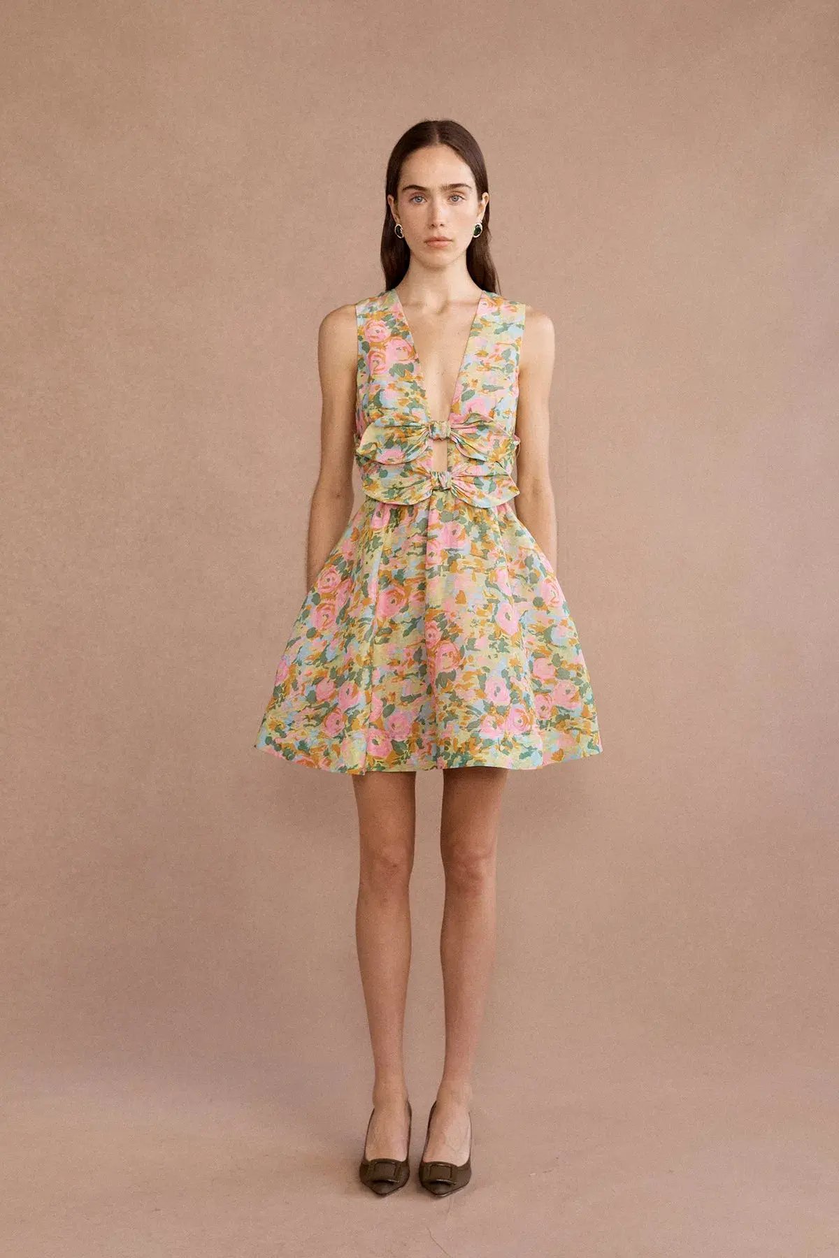 Lovaan Delilah Dress Sienna Floral Size 12 photo 2