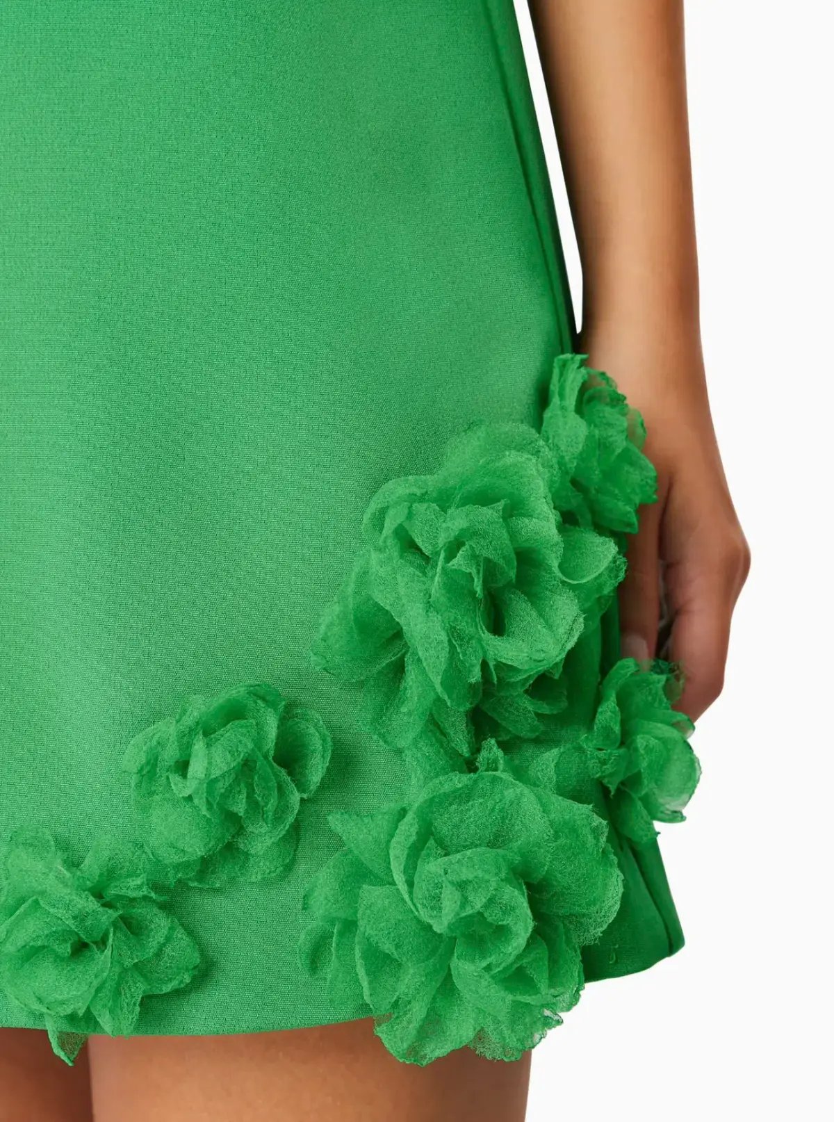 Elliatt Valeria Day Mini Dress In Green Size S / AU 8 photo 5