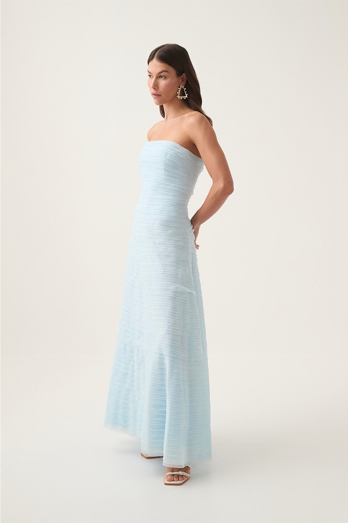 AJE SOUNDSCAPE MAXI DRESS - SEA BREEZE photo 2
