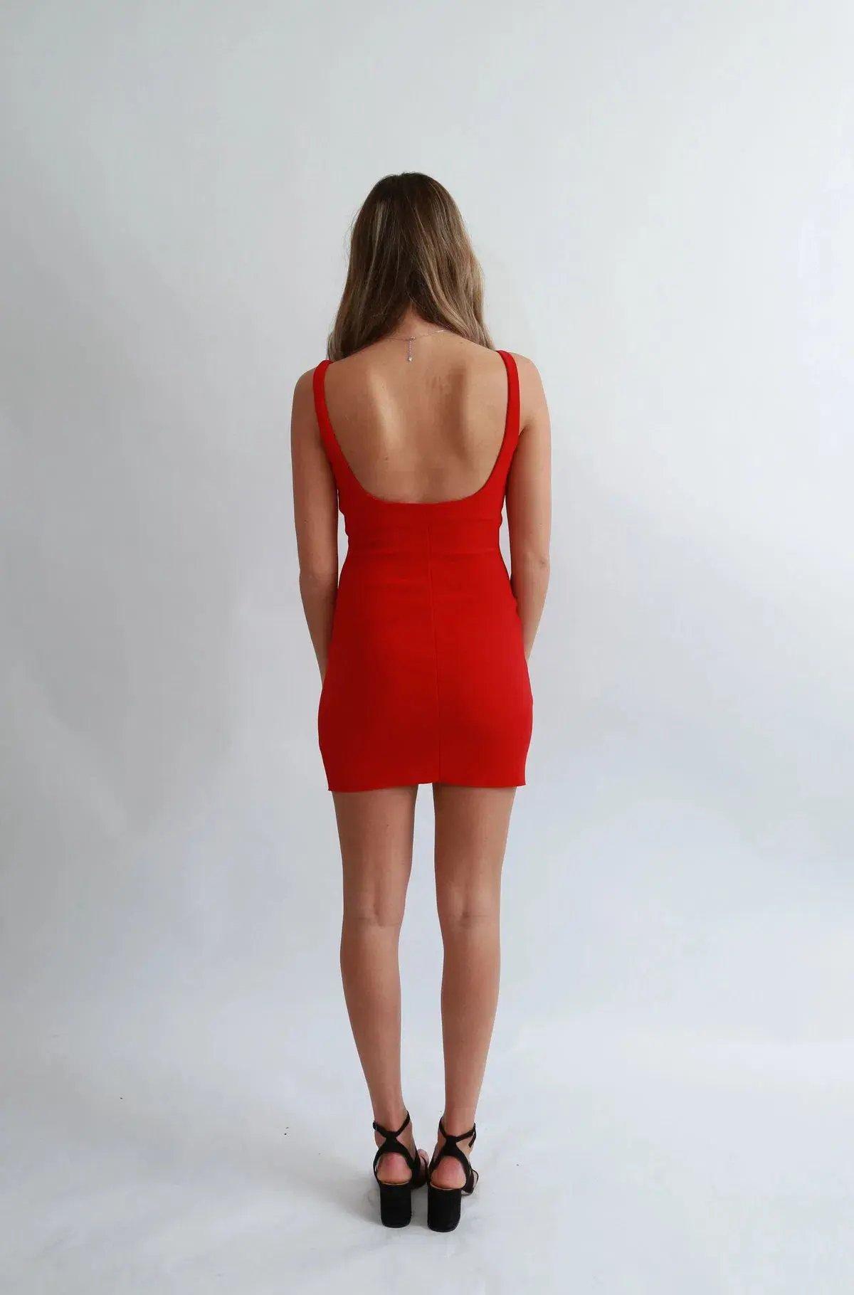 Bec & Bridge C’est Magnifique Mini Dress Red Size AU 8 photo 2