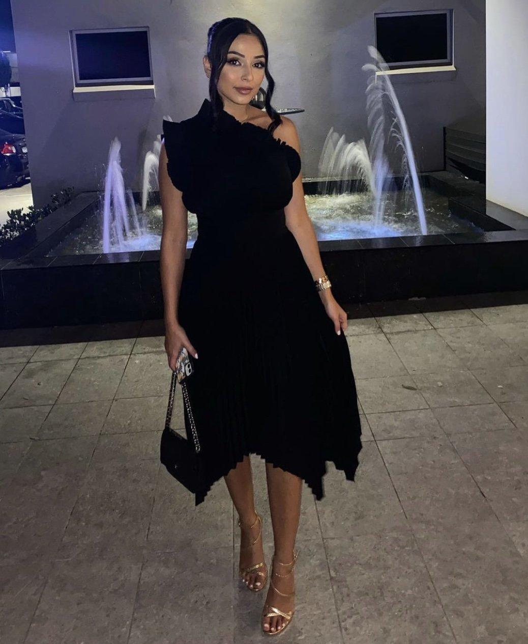 Mossman The Lady Like Dress Black Size 8 photo 2