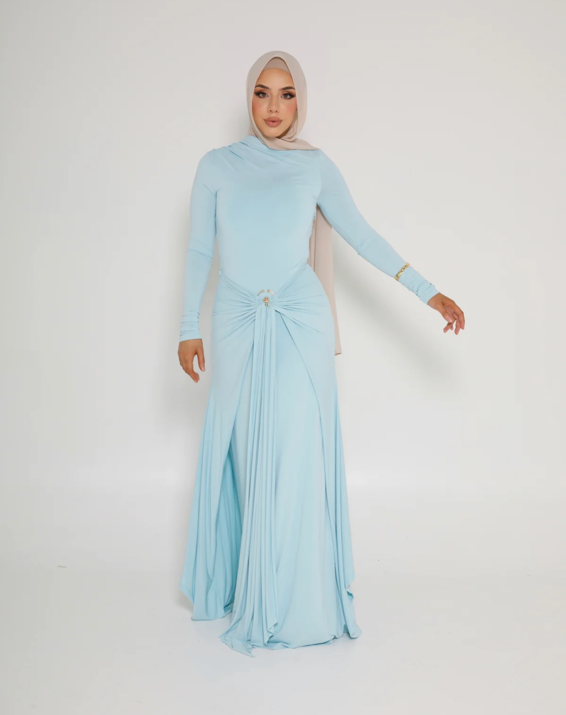 YASMIN BY ALAIA MUSE BLUE photo 4
