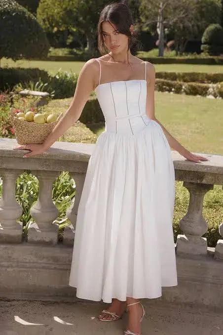 House of CB Ysabella Dress White Size 8/S photo 8