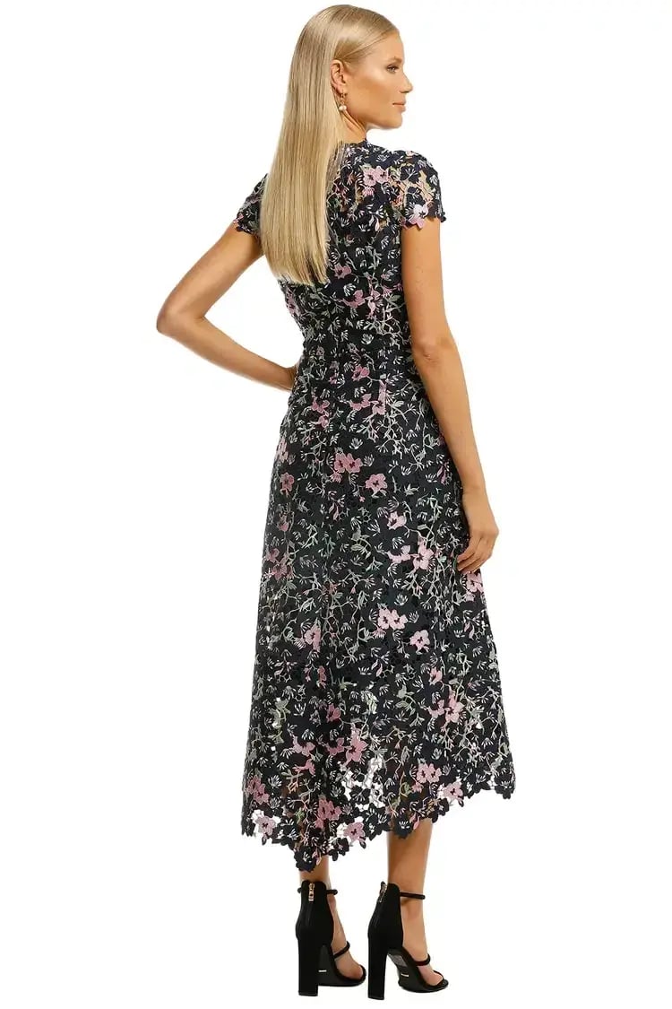 Moss and Spy Birdy Dress in Floral Size 8 photo 3