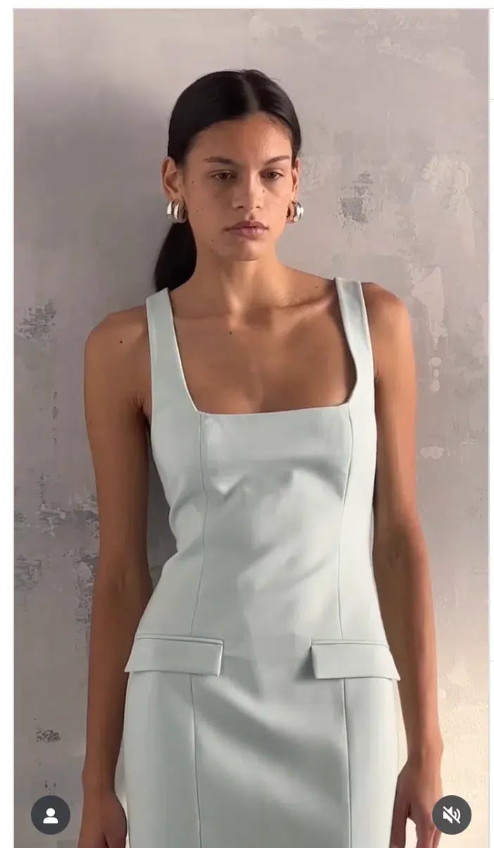 Anna Quan Ivana Dress Ice Blue photo 6