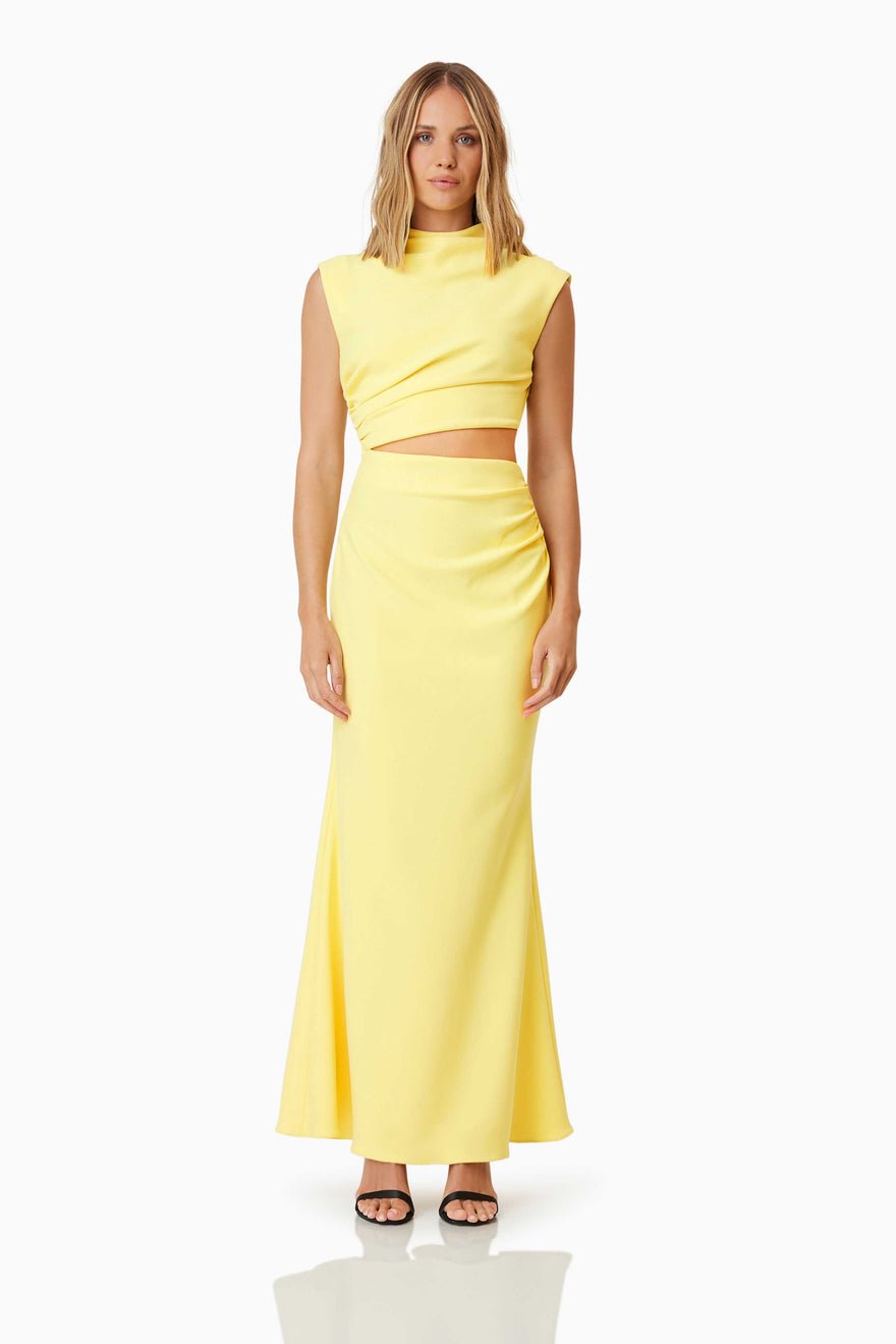 Elliatt Nola Gown - Yellow photo 2