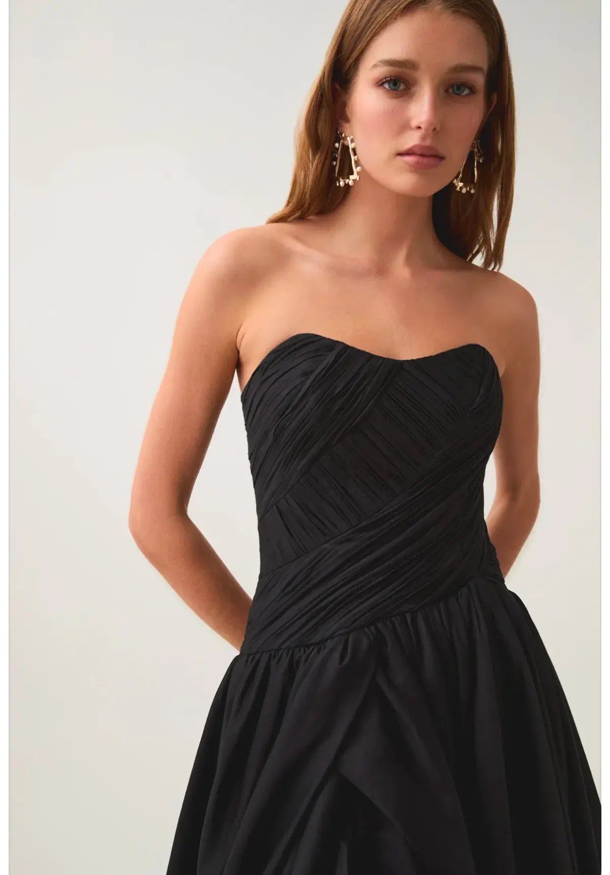 Aje Spatial Maxi Dress Black Size 4 photo 2