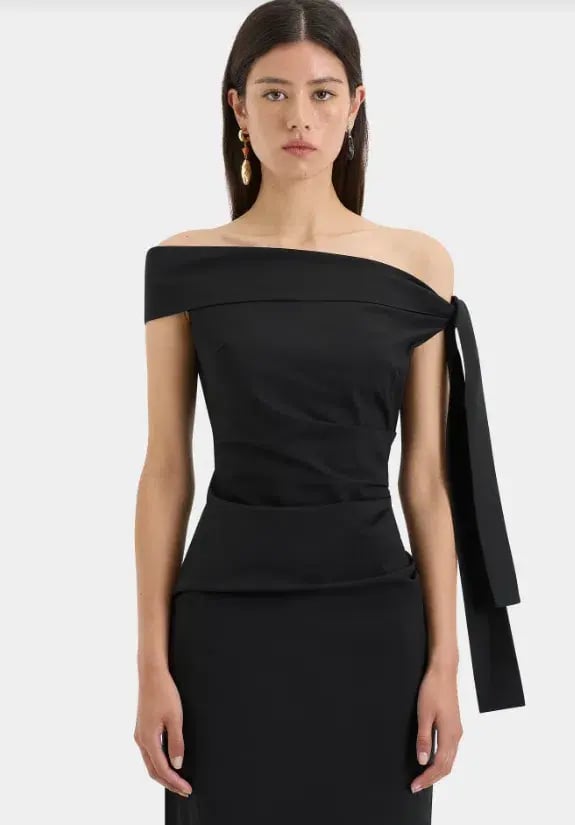 Sir The Label Dahlia Gown Black Size 0 / AU 6 photo 2
